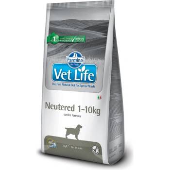 Vet Life dog Neutered 1-10 kg 2 x 2 kg