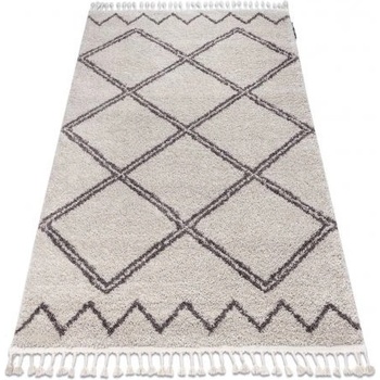 Dywany Łuszczów Berber Asila B5970 cream and brown Béžová