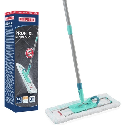 Leifheit 55019 Podlahový mop PROFI Micro Duo s 3dílnou tyčí CLICK System