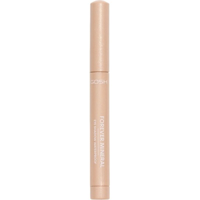 Gosh Forever Mineral Shimmer třpytivé oční stíny v tužce 002 Shimmer Beige 1,4 g