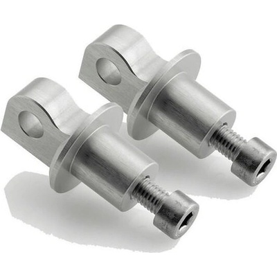 Adaptér RIZOMA pro stupačky řidiče pro motocykly HONDA Hornet 600/600 ABS, hliník (2ks)