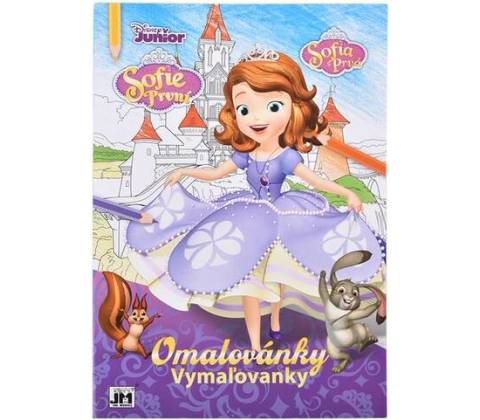 Omaľovánka JM A4 Sofia Prvá