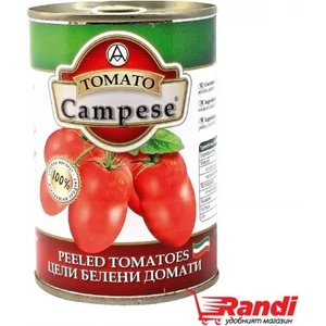 Campese Домати цели белени Campese 400гр