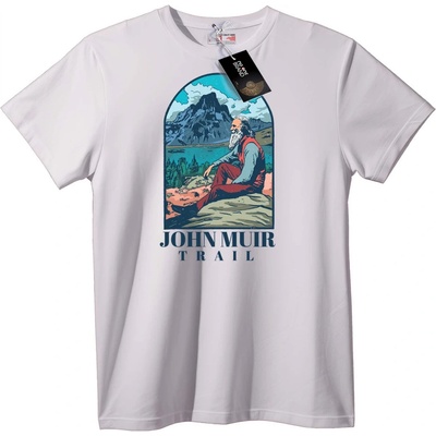 NOONEBRAND Тениска John Muir Планинска Пътека - XL, Black
