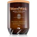 WoodWick Renew Ginger & Tumeric ароматна свещ с дървен фитил 368 гр