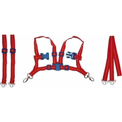 Womar Popruhy na vodenie Červené