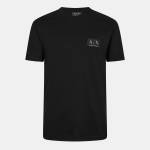 Armani Exchange Тениска Armani Exchange Men's AX Badge Large T-Shirt - Black UC001 - sportihobi - 166,23 лв