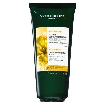Yves Rocher Nutrition Подхранваща маска за суха коса, 200 ml