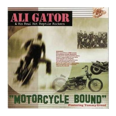 Ali Gator - Motorcycle Bound CD