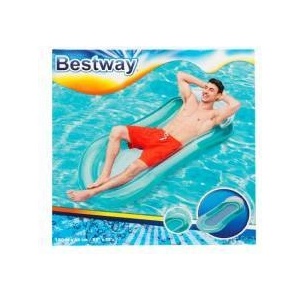 Bestway Надуваем дюшек Bestway, С възглавница, 160 х 84 см, Максимално натоварване 90 кг, Зелен, B09XV12FKL