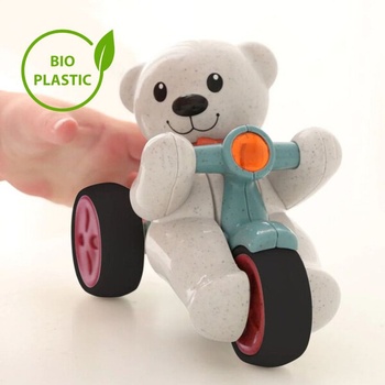 Tolo Toys Tolo Toys: Мече с колело и движещ се механизъм, изработено от биоразградима пластмаса (TL-76028)