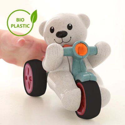 Tolo Toys Tolo Toys: Мече с колело и движещ се механизъм, изработено от биоразградима пластмаса (TL-76028)