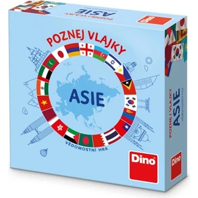 Dino Poznej vlajky: Asie