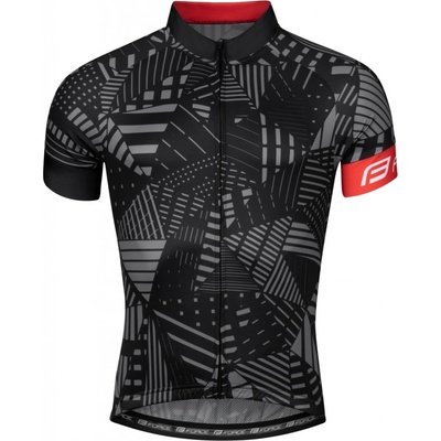 Force Shard krátky rukáv čierno-sivý