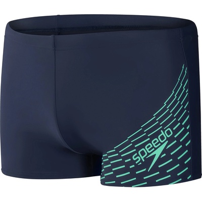 Speedo Бански гащета Speedo Men's Medley Logo Swim Shorts - Navy/Green