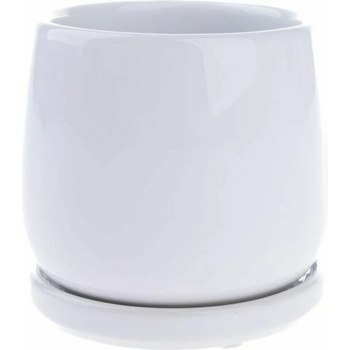 Casa de Engel Керамична саксия с купа, бяла, 0/24 Casa de Engel | Lilav | Home | UNI