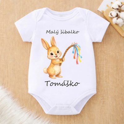 Handel detské body Malý šibalko biela