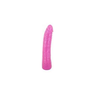 Jelly Dong fialové želatinové dildo