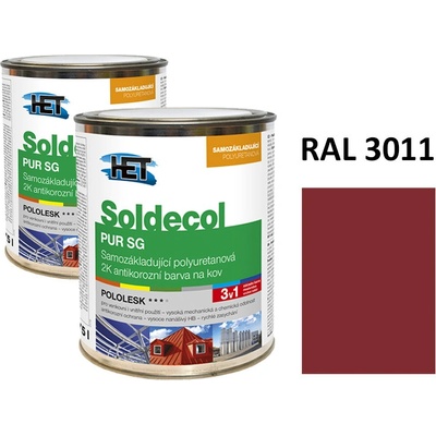 Soldecol PUR SG 0,75L RAL 3011