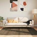 vidaXL Каса за килим MARSA Леснозелен 120 x 170 cm Полиестер и PVC (42023155)