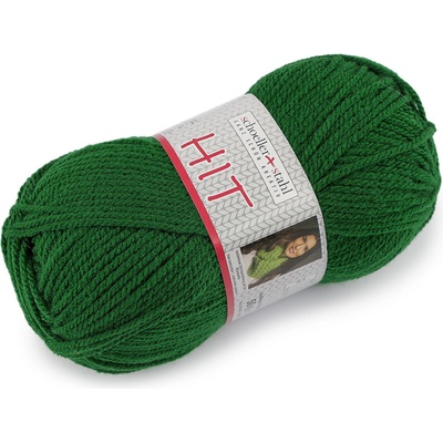 Pletací příze Hit 50 g Varianta: 10 (0243) zelená, Balení: 1 ks 34718/52243/149944