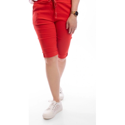 Italy fashion dámské kraťasy LOLLY červená