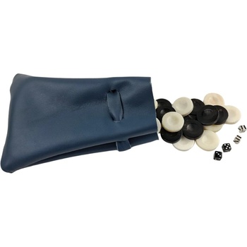 МАЛКИ КОКАЛЕНИ ПУЛОВЕ СЪС ЗАРЧЕТА ОТ РОГ В КОЖЕНА КЕСИЯ