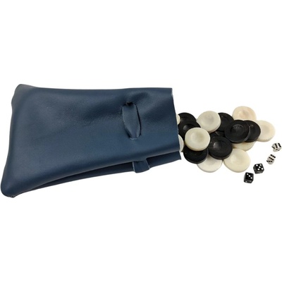 МАЛКИ КОКАЛЕНИ ПУЛОВЕ СЪС ЗАРЧЕТА ОТ РОГ В КОЖЕНА КЕСИЯ