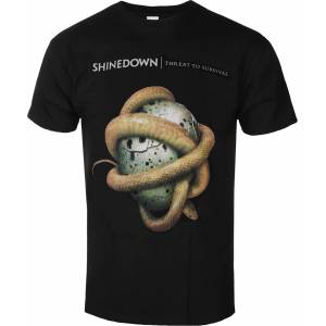 ROCK OFF мъжка тениска Shinedown - Clean Threat - ЧЕРЕН - ROCK OFF - SHTS03MB