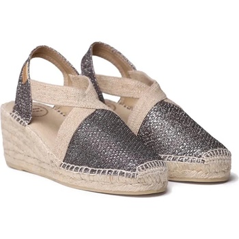 TONI PONS Triton Wedge Espadrilles - Black (Dark)