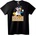 NOONEBRAND Тениска Donald & Daisy Duck Gucci - XS, Black