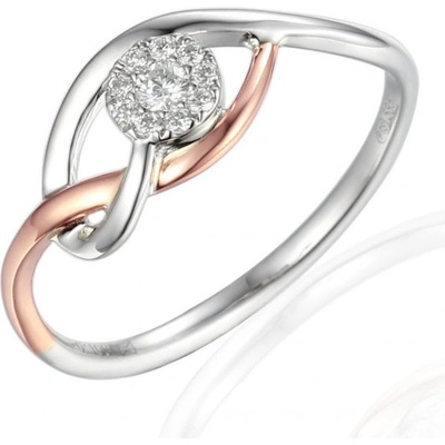 Gems Diamantový prsten Meredith kombinované zlato a brilianty 585 38 1 2771.6BC0.0.54.HSI.000