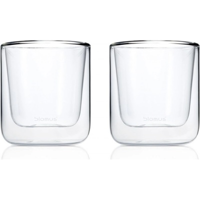 Blomus termo sklenice na kávu nero 2 x 200 ml