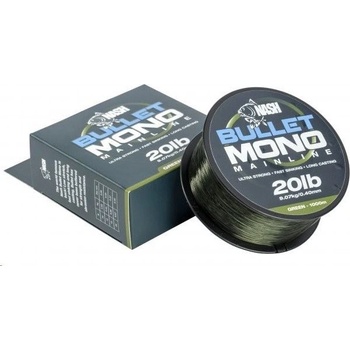 Kevin Nash Bullet Mono Green 1000 m 0,37 mm