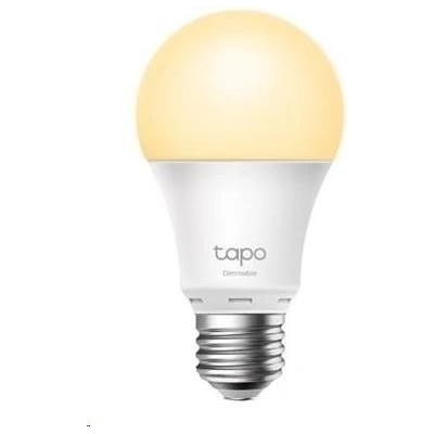 TP-Link Tapo L510E chytrá WiFi stmívatelná LED žárovka bílá,2700K,806lm,2,4GHz,E27 Tapo L510E