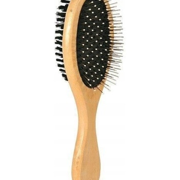 Trixie Obojstranná kefa pre krátkosrsté plemená 6 x 23 cm