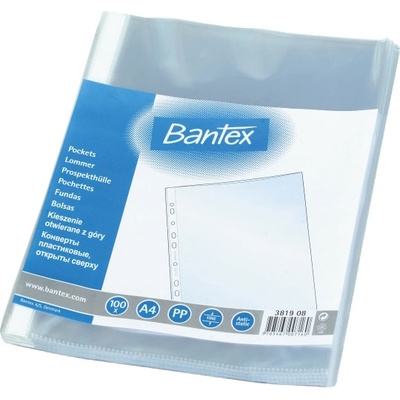 Bantex A4 transparentní 100 ks