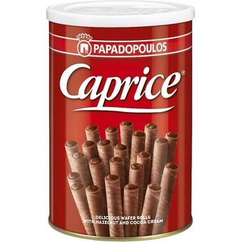 Papadopoulos Caprice plněné trubičky Classic 400 g