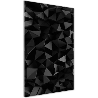 Vertikálny foto obraz sklo tvrdené Abstrakcie 3D 50x100 cm