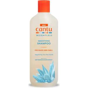 Cantu Weightless Smoothing Хидратиращ шампоан за вълниста и къдрава коса 400 мл