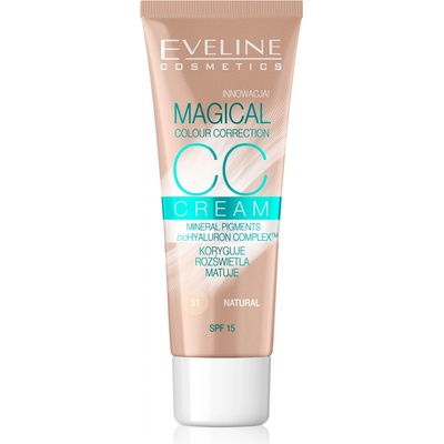Eveline CC Cream Magical Colour Correction natural 30 ml