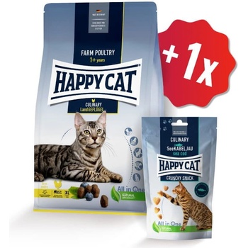 Happy Cat Culinary Land Geflügel Drůbež Large Breed 1,3 kg