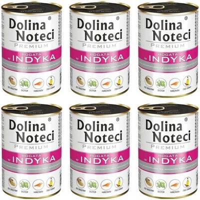 Dolina Noteci Premium pro dospělé psy s krůtím masem 6 x 400 g