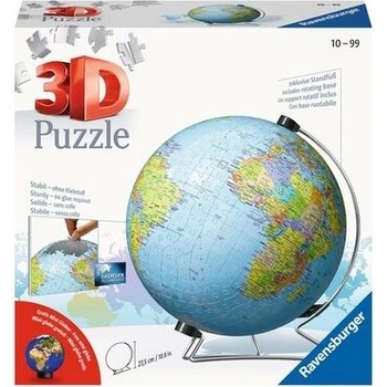 Ravensburger 3D Puzzleball Globus anglický 540 ks