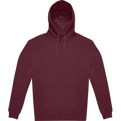 B&C mikina s kapucí B&C ID.333 Hoodie unisex COT01I33337000 burgundy