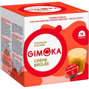 Gimoka Кафе капсули Gimoka Creme Brulee Dolce Gusto, 16 бр