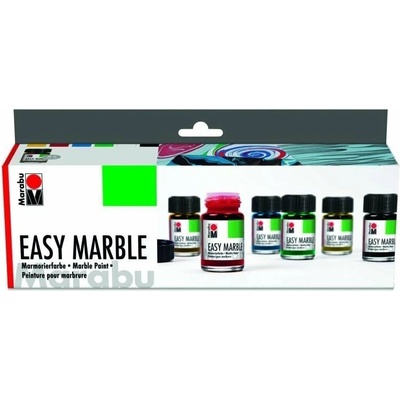 Marabu Mramorovací barva sada 6 x 15 ml