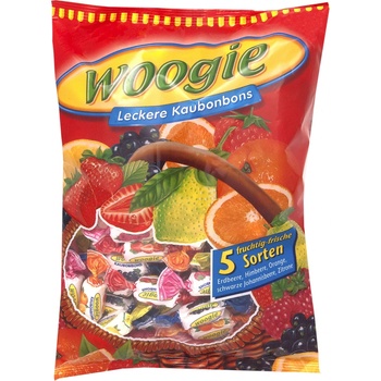 Woogie Žvýkací bonbony v 5 ovocných variantách 500 g