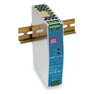 Spínaný napájecí zdroj MEAN WELL NDR-75-24 75W 24VDC