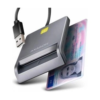 AXAGON CRE-SM3T USB ID card reader, 1.3m cable